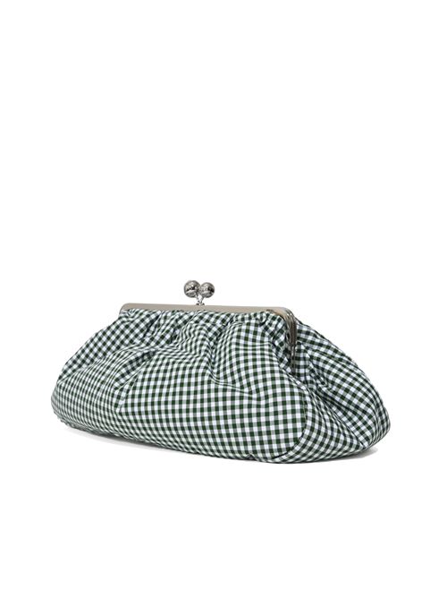 Borsa Pasticcino Bag WKABETA Large in cotone vichy Verde muschio WEEKEND MAX MARA | 2615511084600007